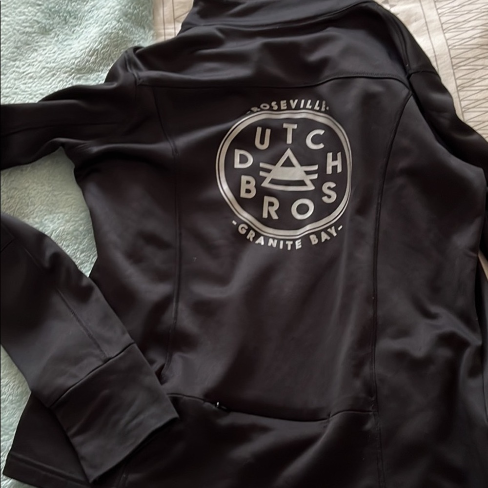 Dutch Bros zip up jacket